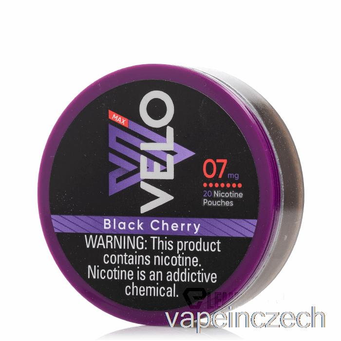 Velo Nikotinové Kapsičky - černá Třešeň 7mg Vape Bez Nikotinu